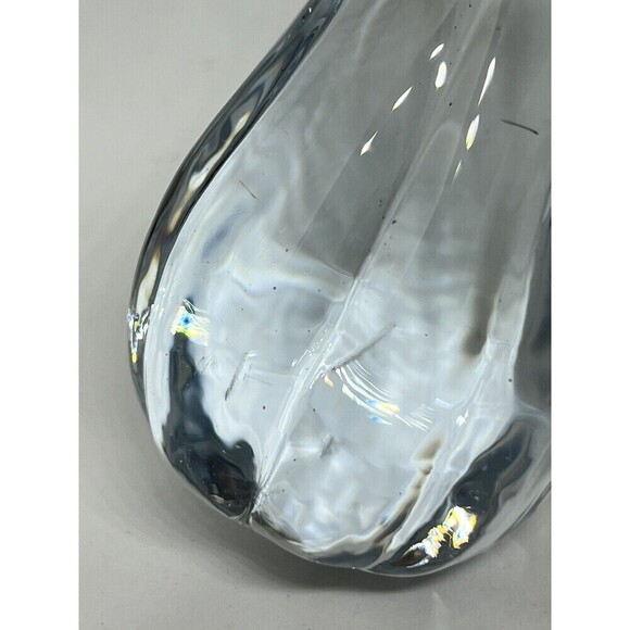 3 Vtg Two's Company Hand Blown Art Glass Clear Angel Christmas Mix Sz Figurine - Picture 9 of 11